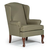 best home furniture 0750 wing chair